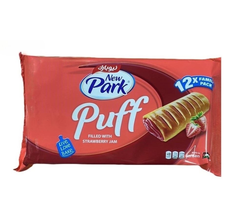 New Park Puff Strawberry 40gr