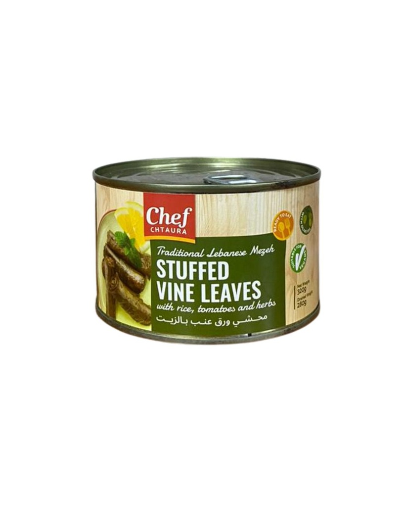 Chef Chtaura Stuffed Vine Leaves 320g-ورق عنب محشي