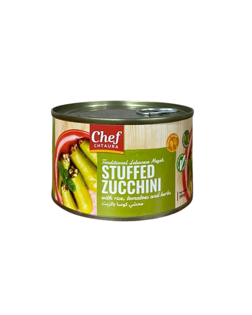 Chef Chtaura -Stuffed zucchini  Ready to eat 380 g - كوسا محشي