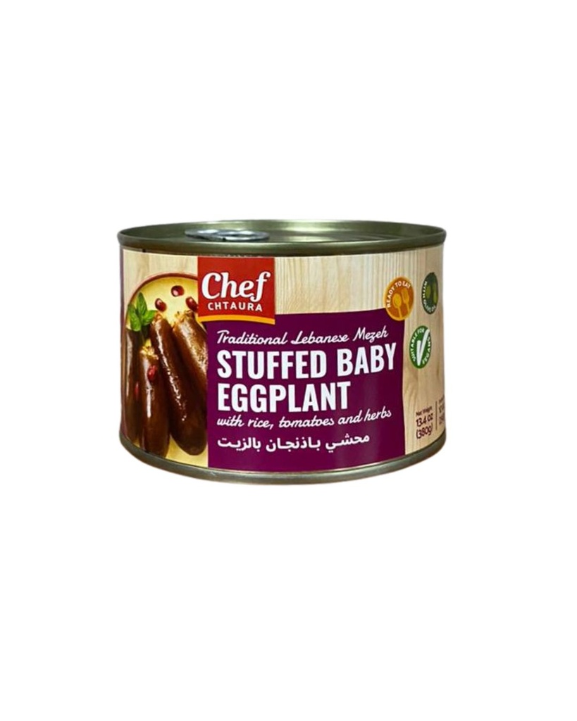 Chef Chtaura -Stuffed eggplant 350 g Ready to eat - باذنجان محشي