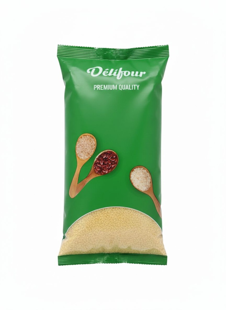 Delifour Bulgur White Fine 900g - برغل ابيض ناعم