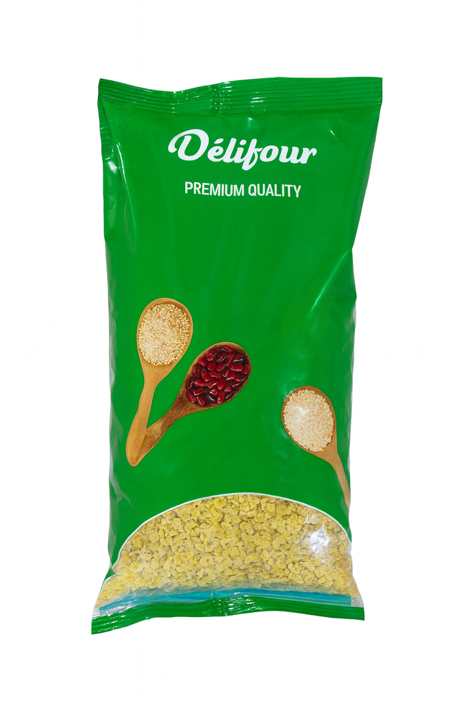Bulgur White  900g - برغل ابيض زماطي- Delifour
