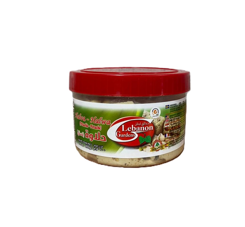 Halawa Pistachio 400g - Lebanon Gardens - حلاوة فستق 