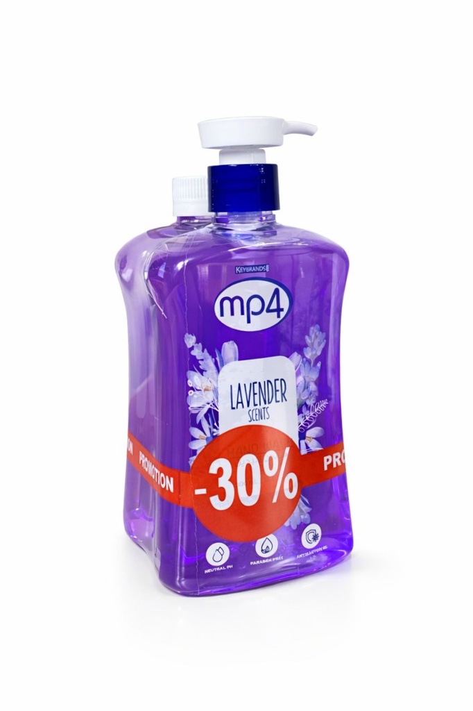MP4 Hand Wash Lavender 500 ML - غسول يدين برائحة اللفاندر 