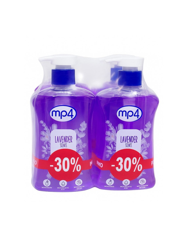 MP4 Hand Wash Lavender 500 ML - غسول يدين برائحة اللفاندر 