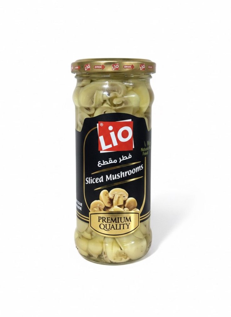  Lio Mushroom 360g slices - فطر مقطّع