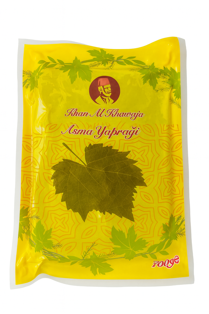 Khan Al Khawaja Vine Leaves Vaccum 700g - ورق عنب فاكيوم