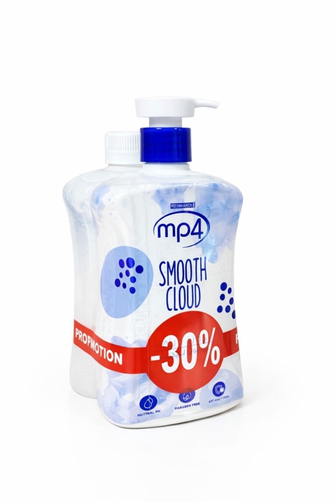 MP4 Hand Wash Smooth Cloud 2*500ml -غسول لليدين سموث كلاود