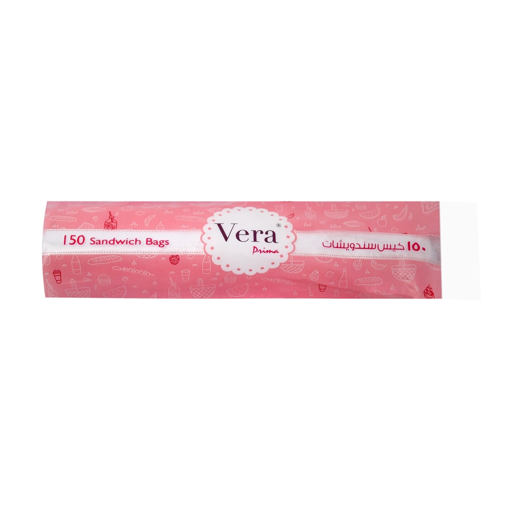 Vera Sandwich Bags 150 - (pack of 12) - أكياس ساندويش