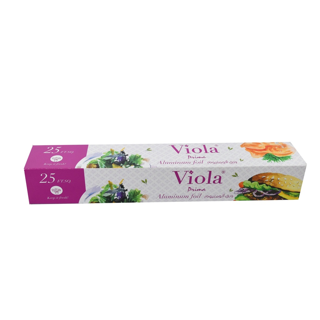 Viola Aluminum Foil (25 Sqft) - ورق ألومنيوم