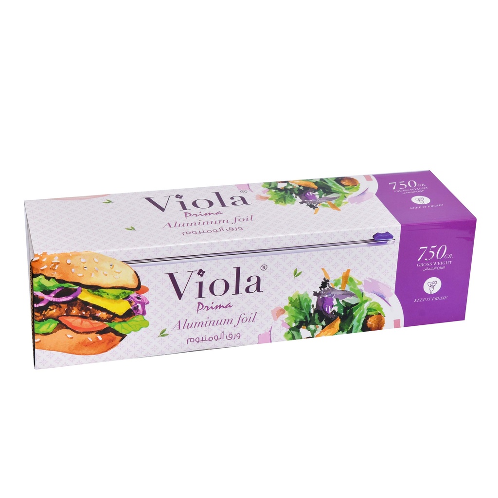 Viola Aluminum Foil  (750 Gr GW) -ورق ألومنيوم