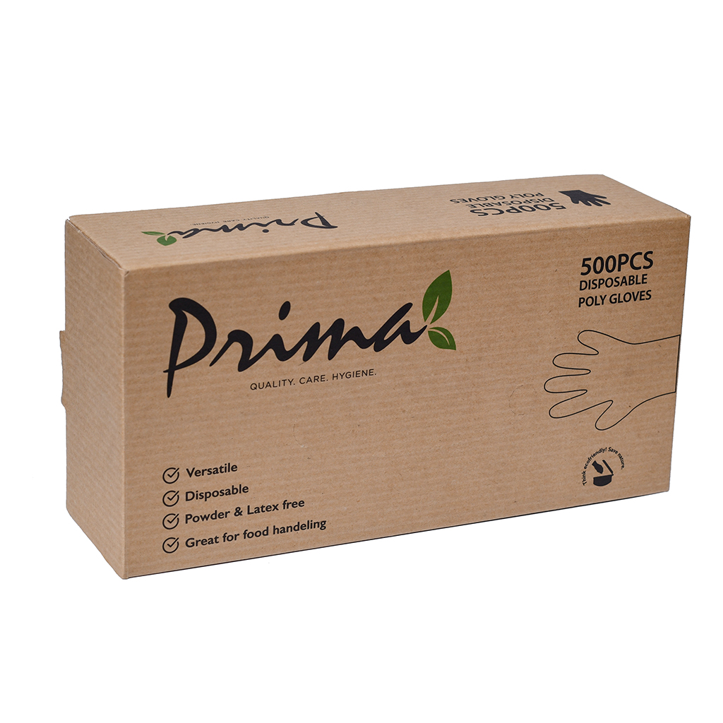 Prima Gloves (Pack of 6) (500, XLarge, Hdpe) 