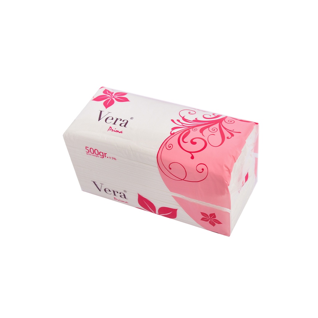 Tissue  Facial Vera - Pack of 5- 500Gr- محارم 