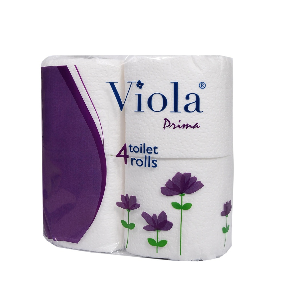 Toilet Roll Viola 4 Rolls - Pack of 6 - ورق تواليت 