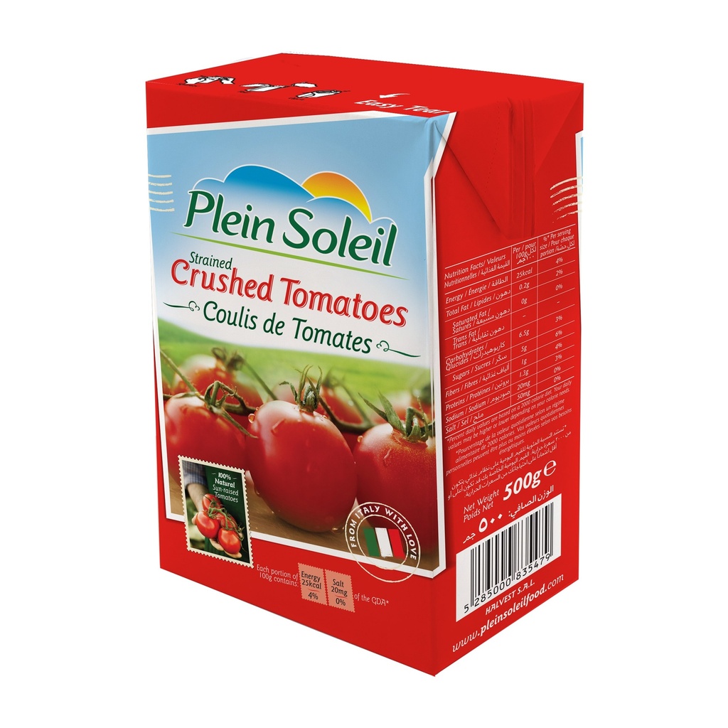 Plein Soleil crushed tomatoes 500g - طماطم مهروسة 
