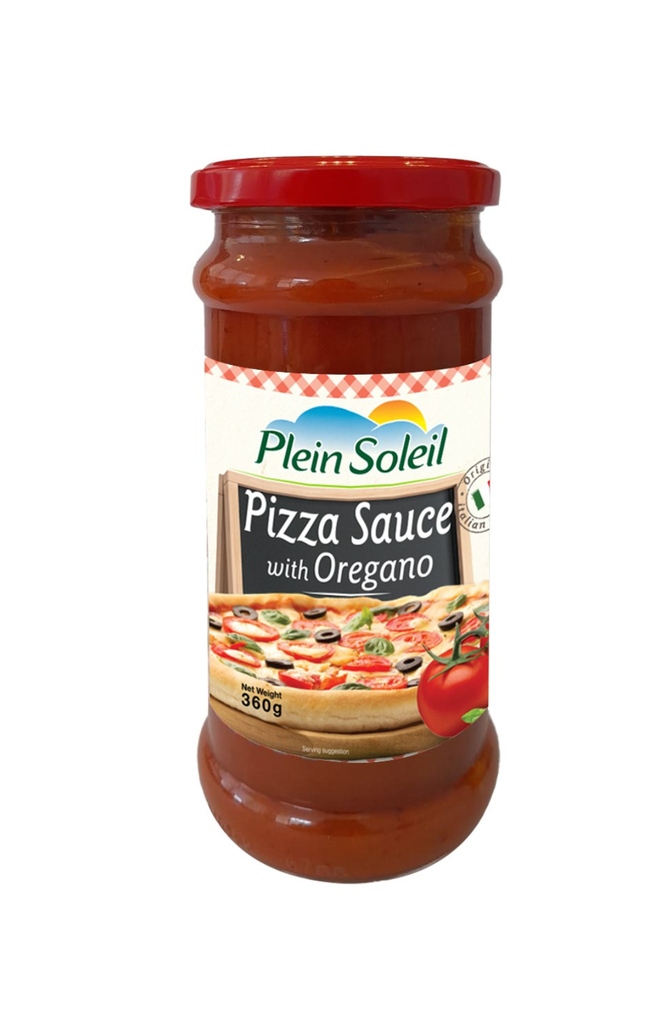 Plein Soleil Pizza Sauce with oregano 360g - صلصة البيتزا بالأوريغانو