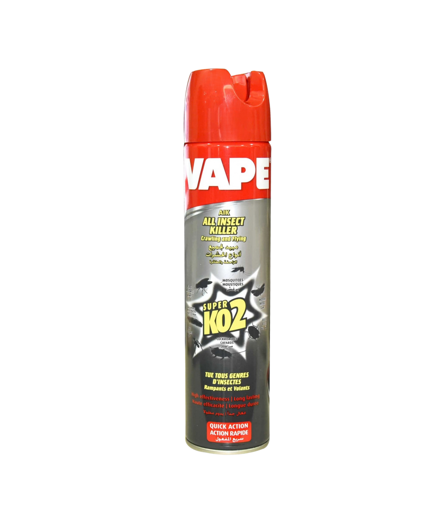 Vape Super KO2 Alk 400ml all insect killer-جميع أنواع الحشرات 