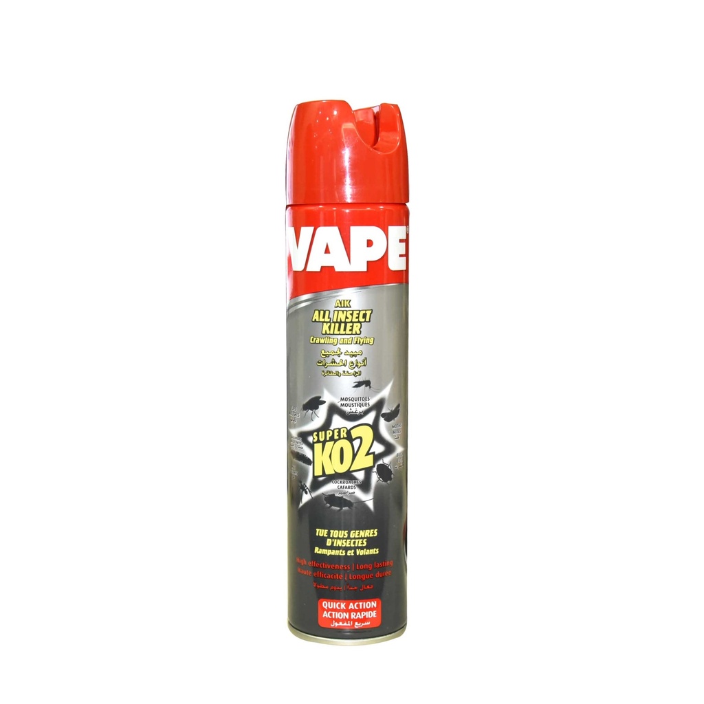 Vape Super KO2 CIk 400ml all insect killer - جميع أنواع الحشرات