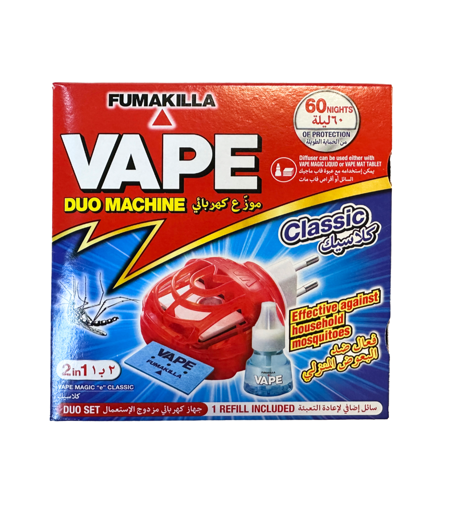 Vape Duo Blister + Magic Refill 60 Nights - عبوة ديو + عبوة إعادة تعبئة