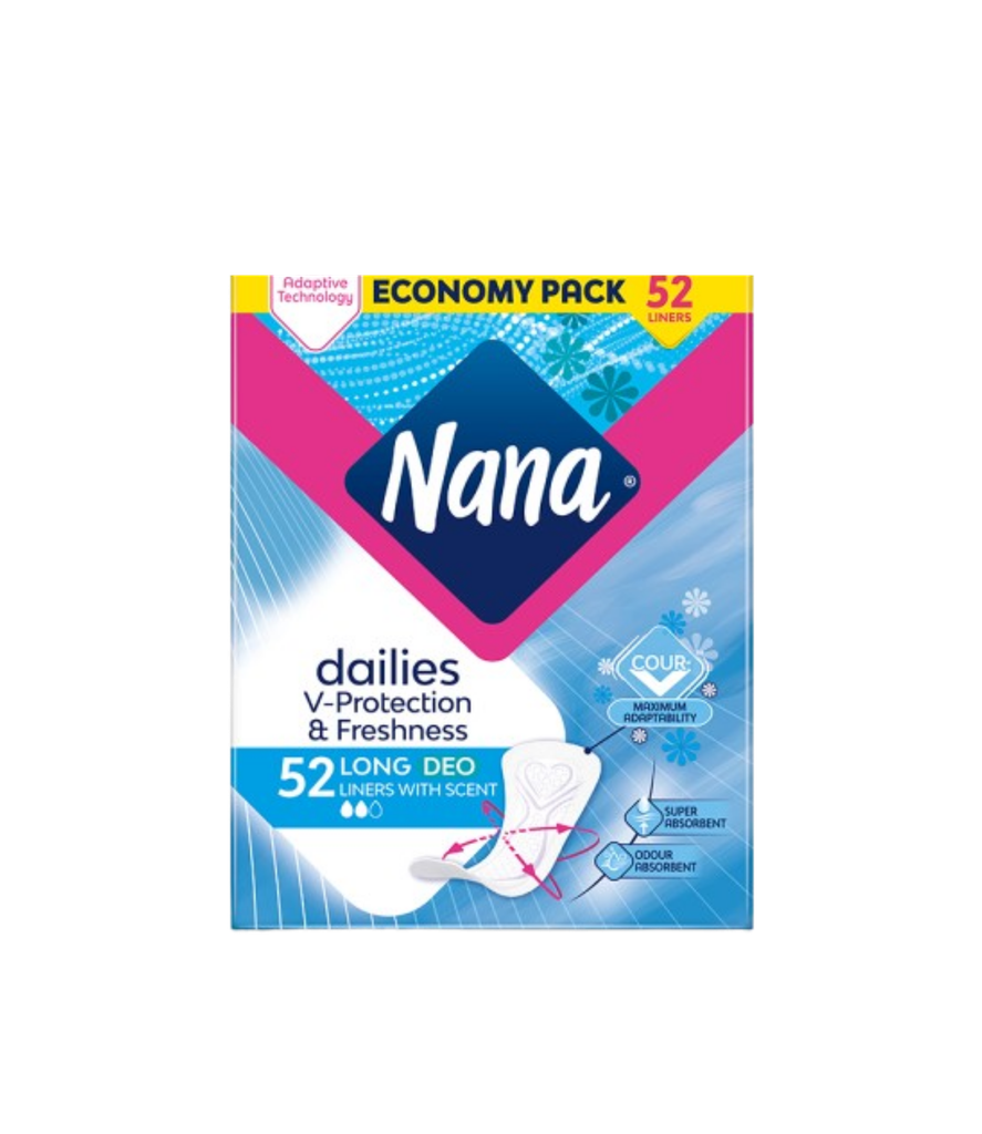 Nana P-S long Economy Pack Deo 52s - نانا  