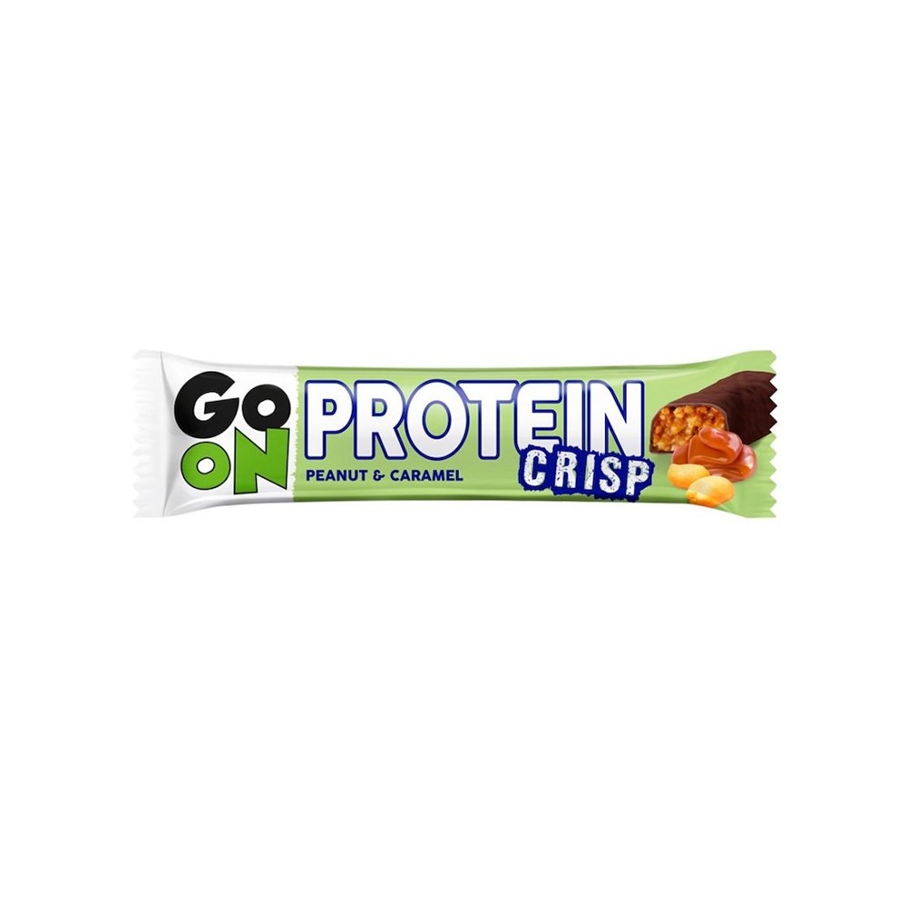 Sante Go On Crisp Peanut & Caramel Protein 50g- بروتين بالفول السوداني والكراميل