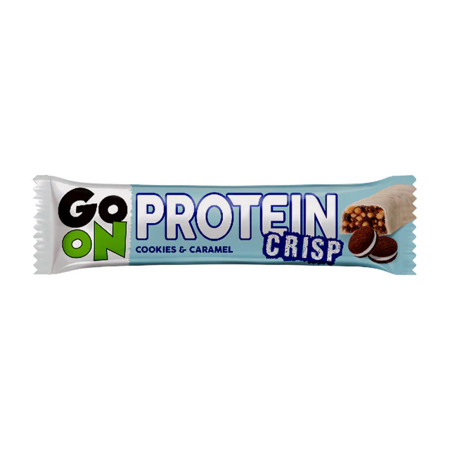 Sante Go On Crisp Cookies & Caramel 50g-  شوفان مقرمش بالكوكيز والكراميل