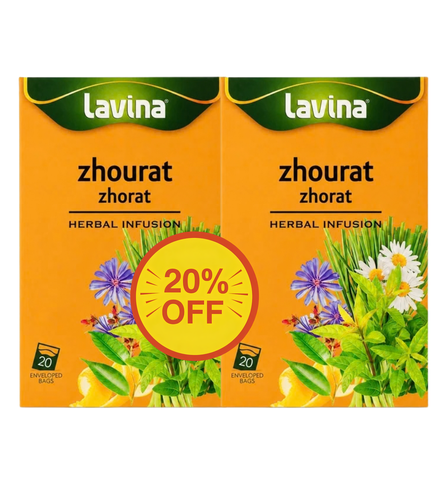 Lavina Zhourat Infusion 20s Buy 2 Get 20% - لافينا شاي زهورات ٢٠ كيس اشترِ ٢ واحصل على ٢٠٪ خصم