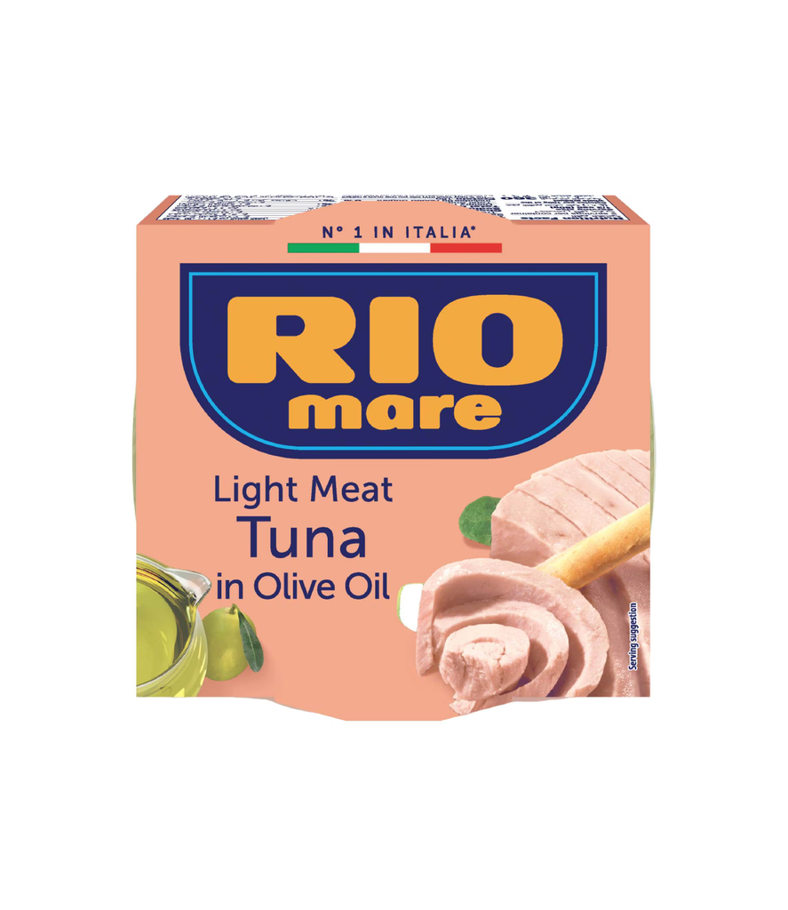 Rio Mare Light Tuna in Olive Oil 160g - ريو ماري تونة بزيت الزيتون ١٦٠غ