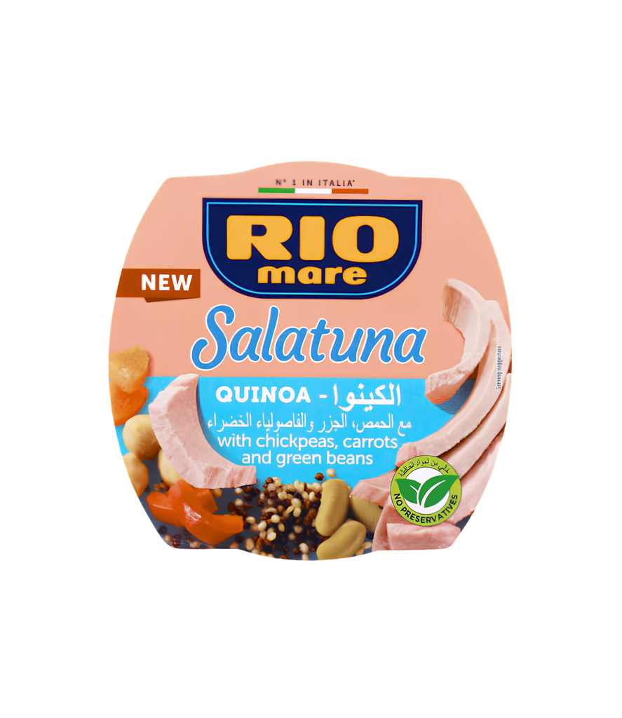 Rio Mare Tuna Salad Quinoa 160g - ريو ماري سلطة تونة مع الكينوا ١٦٠ غ 