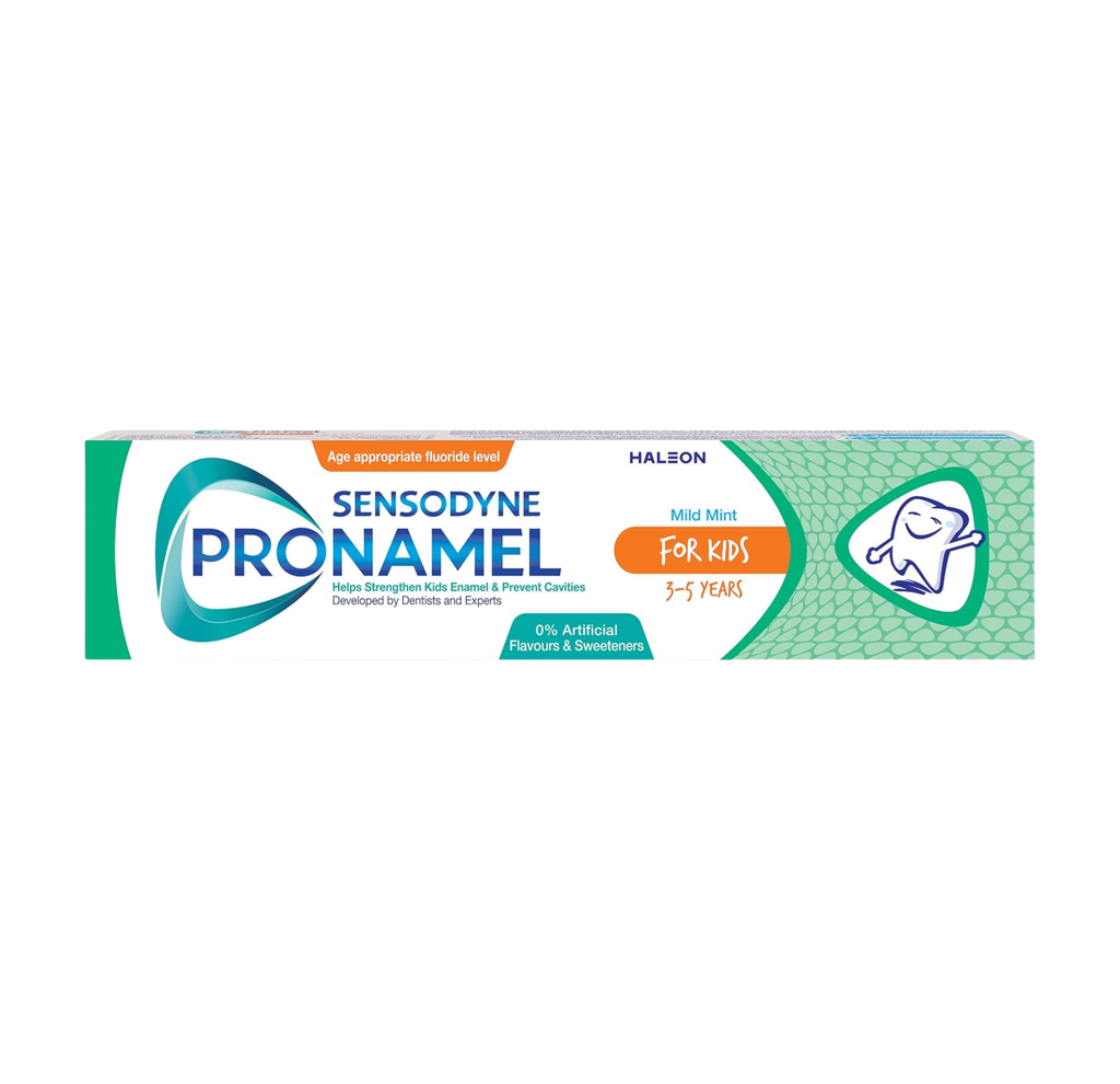 Sensodyne TP:  Pronamel for Kids - 3-5 years 50ml سنسوداين معجون أسنان بروناميل للأطفال – من 3 إلى 5 سنوات