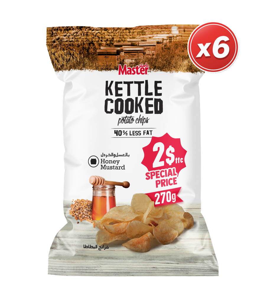Master Kettle Salt 270g*6 - ماستر كيتل ملح
