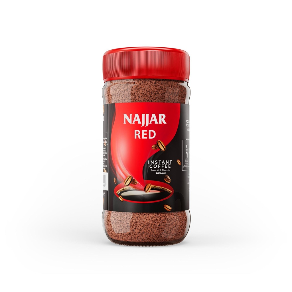 Najjar Instant Coffee Red 95g - نجّار  أحمر 