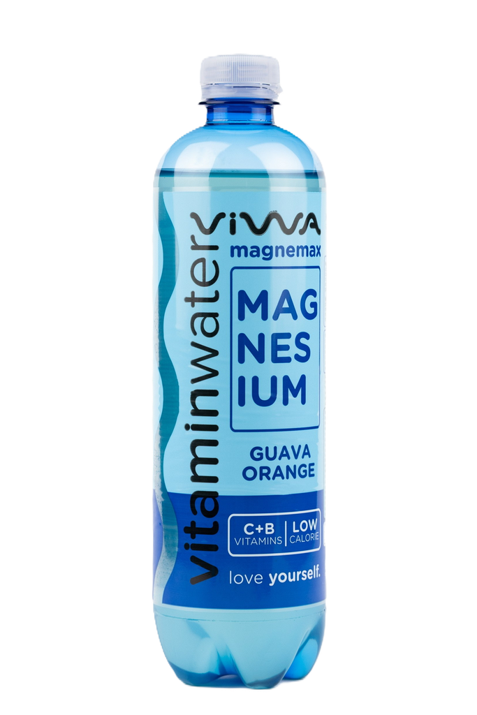 Viwa Vitamin Water Magnesium - Guava Orange 600ml - مياه فيتامين بالمغنيسيوم  بالجوافة والبرتقال