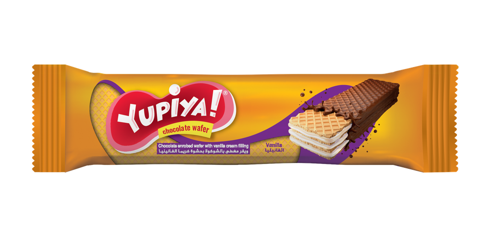  Yupiya Enrobed Vanilla 24*24g  -يوبيا بالفانيليا 