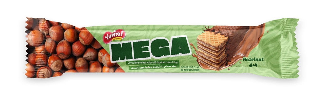 Yupiya Mega Hazelnut 12*50g  - يوبيا ميغا بالبندق 