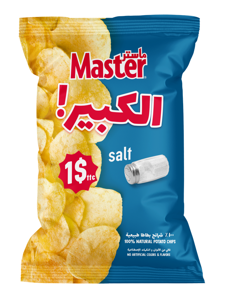 Master Kbir Salt 165g*12 - ماستر كبير ملح 