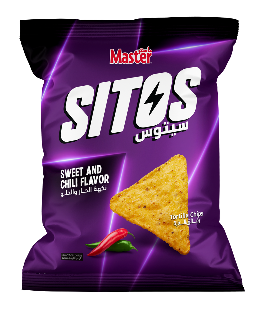 Master Sitos SweetChili Pepper 210g*12 - ماستر سيتوس بالفلفل الحلو الحار 