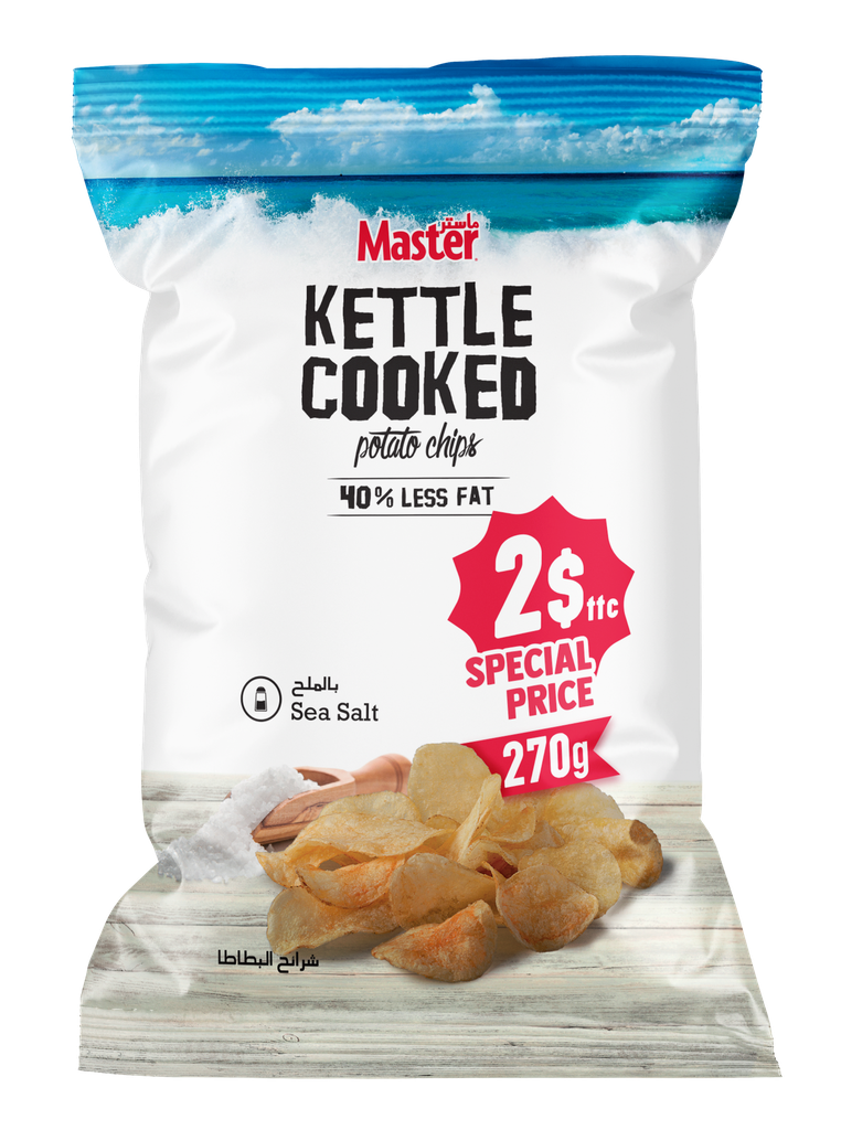 Master Kettle Salt 270g*6 - ماستر كيتل ملح