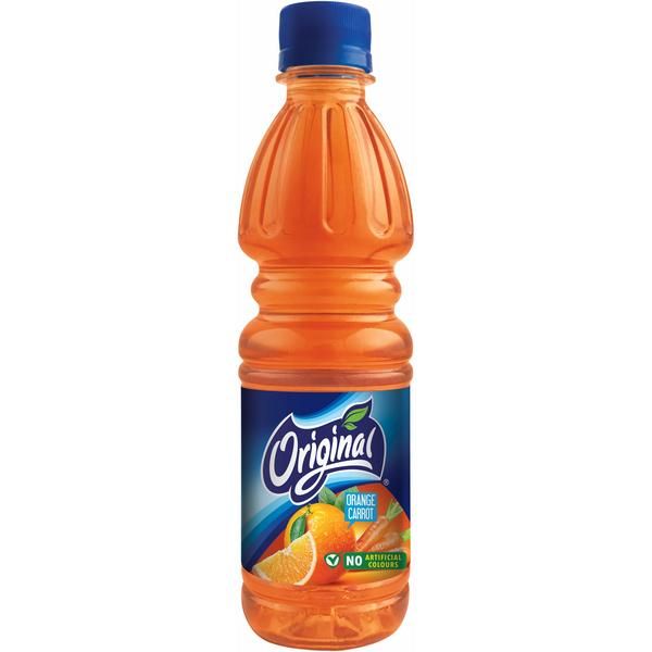 Original Orange & Carrots Juice 30*400ml -  عصير البرتقال والجزر  اوريجنال