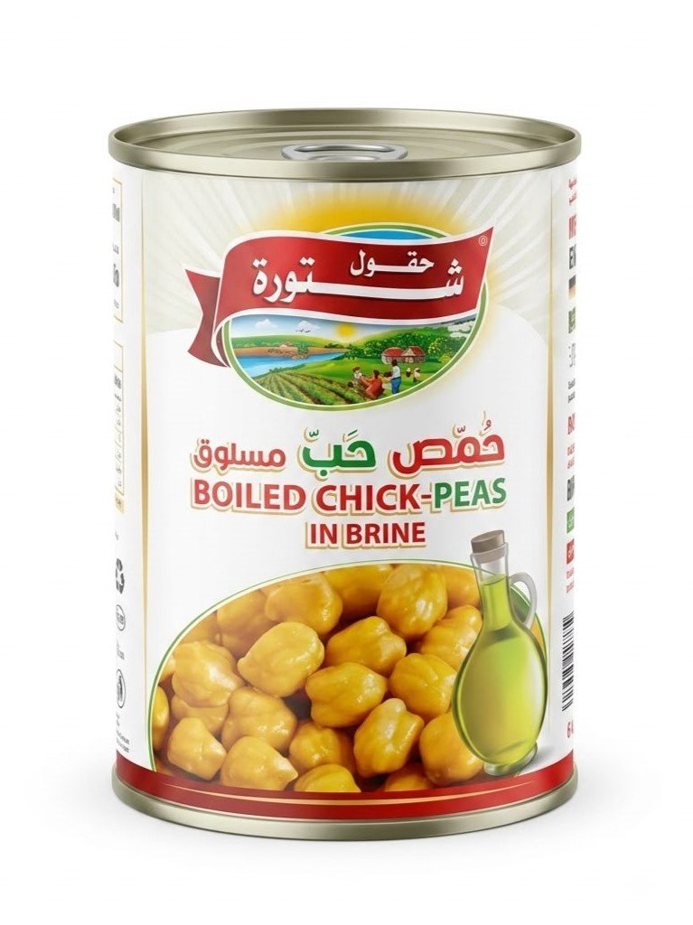 Chtaura Fields Chickpeas  400g -حمص حب مسلوق