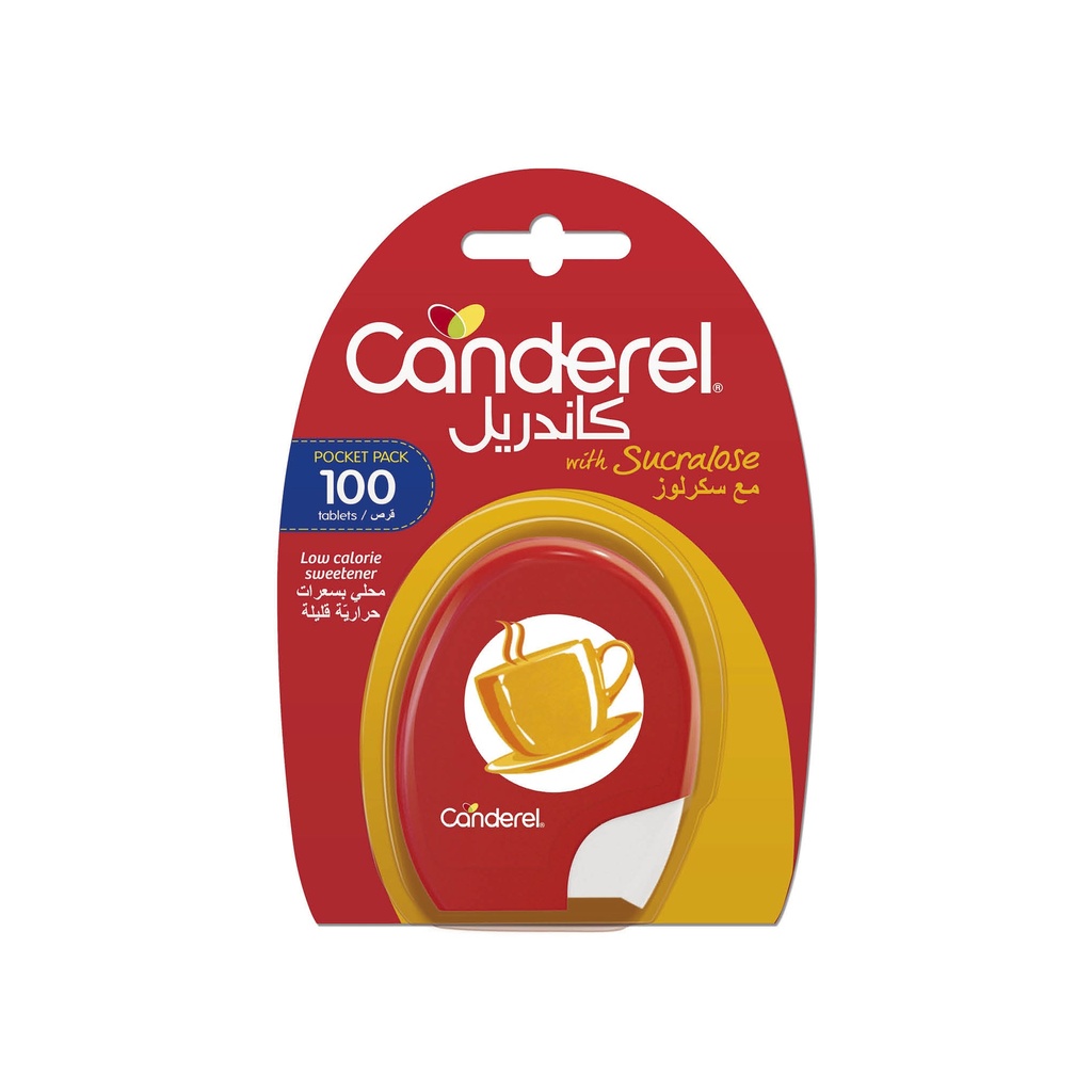 Canderel powder sucralose 100 كاندريل أقراص سكرالوز 
