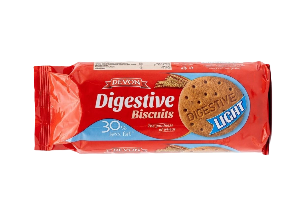 Devon Digestive Light 250g - Carton Pack- ديفون دايجستيف لايت  عبوة كرتون 