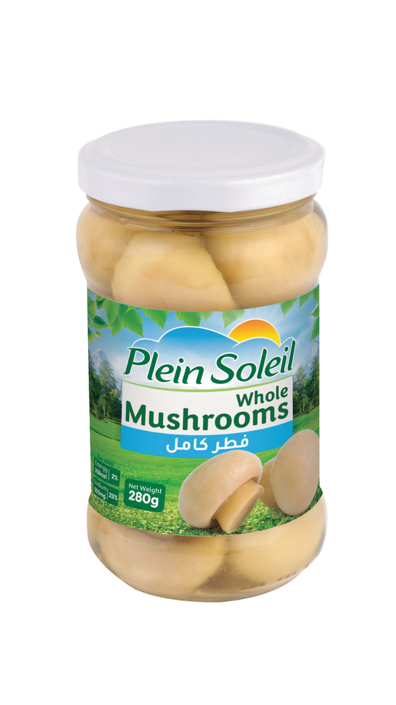 Plein soleil whole mushrooms jar 280g - فطر كامل 