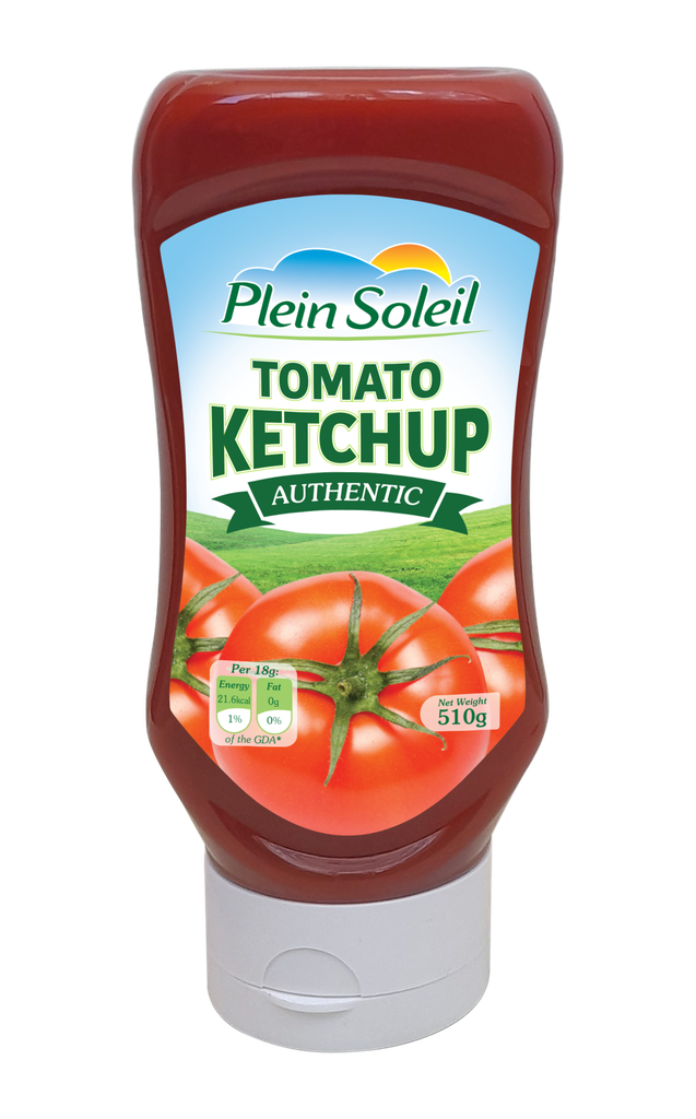 Plein Soleil tomato ketchup squeeze 510ml - كاتشب  