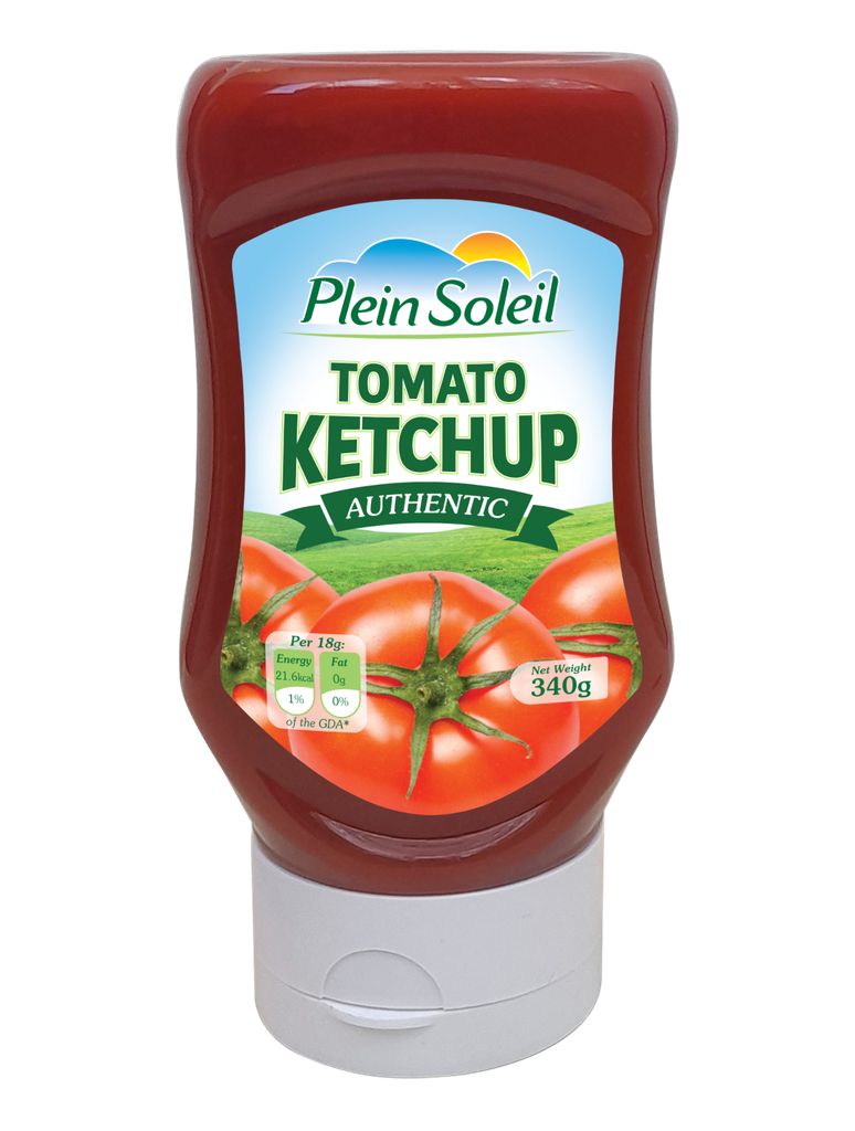 Plein Soleil tomato ketchup squeeze 340ml - كاتشب 