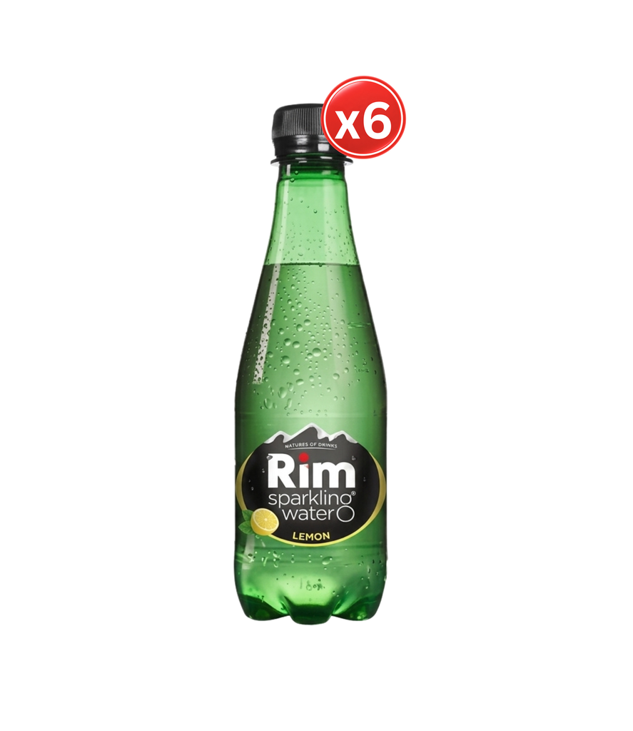 Rim Sparkling Lemon 6*330ml - مياه غازية