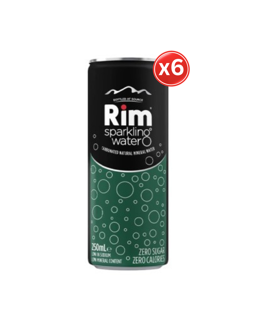 Rim Sparkling Can 250ml*6 - مياه غازية