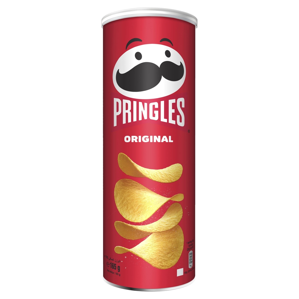Pringles Salt 165g -برينجلز بالملح