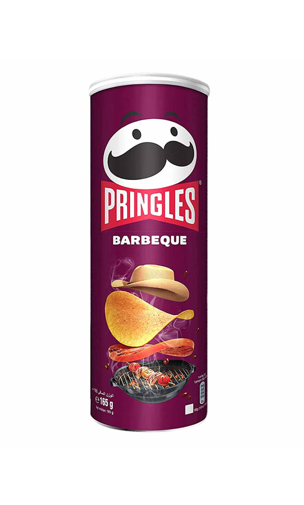 Pringles Barbeque 165g- برينجلز بنكهة الباربكيو