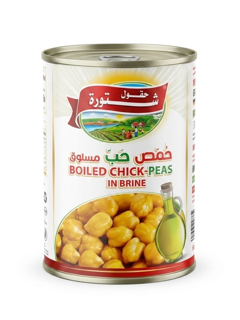 Chtaura Chickpeas  400g -حمص حب مسلوق 